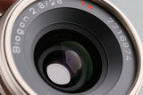 Contax Carl Zeiss Biogon T* 28mm F/2.8 Lens for G1/G2 #56984A1