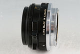 Leica Leitz Summicron 35mm F/2 6-Element Lens for Leica M #57005T