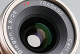 Contax Carl Zeiss Biogon T* 28mm F/2.8 Lens for G1/G2 #57030A1