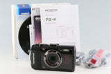 Olympus Stylus TG-4 Tough Digital Camera With Box #57041L8