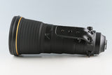Nikon AF-S Nikkor 400mm F/2.8 E FL ED VR Lens #57062A6