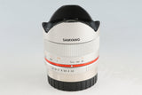 Samyang 8mm F/2.8 UMC FISH-EYE II Lens for X-Mount With Box #57068L8