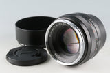 Carl Zeiss Planar T* 50mm F/1.4 ZE Lens for Canon #57108F5