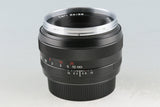 Carl Zeiss Planar T* 50mm F/1.4 ZE Lens for Canon #57108F5
