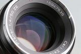 Carl Zeiss Planar T* 50mm F/1.4 ZE Lens for Canon #57108F5