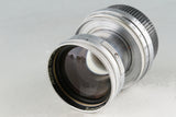 Leica Leitz Summitar 50mm F/2 Lens for Leica L39 #57134T