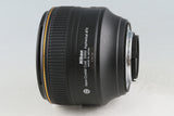 Nikon AF-S Nikkor 58mm F/1.4 G N Lens #57142A6