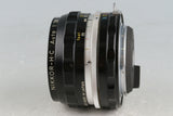 Nikon F2 Photomic SB + Nikkor-H.C Auto 28mm F/3.5 Non-Ai Lens #57182D3