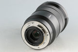 Sony E PZ 18-105mm F/4 G OSS Lens for E-Mount #57209F5