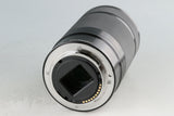Sony E 55-210mm F/4.5-6.3 OSS Lens for E-Mount #57210F5