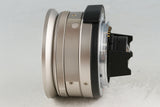 Contax Carl Zeiss Biogon T* 21mm F/2.8 Lens for G1/G2 #57240A1