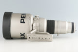 SMC Pentax-FA 600mm F/4 IF ED Lens #57263L