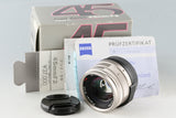 Contax Carl Zeiss Planar T* 45mm F/2 Lens for G1/G2 With Box #57288L8#AU