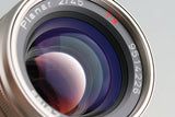 Contax Carl Zeiss Planar T* 45mm F/2 Lens for G1/G2 With Box #57288L8#AU
