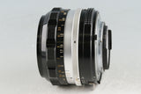 Nikon NIKKOR-S.C Auto 50mm F/1.4 Ai Convert Lens #57297A4