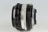 Nikon NIKKOR-S.C Auto 50mm F/1.4 Ai Convert Lens #57297A4