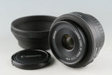 Canon EF 40mm F/2.8 STM Lens #57298F4