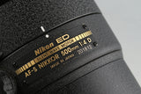 Nikon AF-S Nikkor ED 500mm F/4 D Lens #57314L