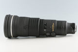 Nikon AF-S Nikkor ED 500mm F/4 D Lens #57314L