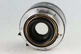 Leica Leitz Summicron-M 35mm F/2 ASPH. Black Paint Lens With Box #57376L1