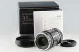 Voigtlander Apo-Lanthar 35mm F/2 ASPH Lens for Leica M With Box #57382L9