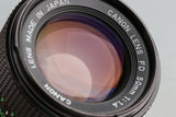 Canon FD 50mm F/1.4 Lens #57385F5