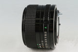 Canon FD 50mm F/1.4 Lens #57385F5