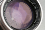 Leica Leitz Summicron 50mm F/2 Lens for Leica M #57410T