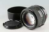 Canon FD 50mm F/1.4 Lens #57412F5