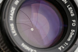 Canon FD 50mm F/1.4 Lens #57412F5