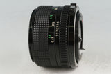 Canon FD 50mm F/1.4 Lens #57412F5