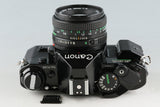 Canon AE-1 Program + FD 50mm F/2 Lens #57413D2