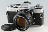 Minolta XD-11 35mm SLR Film Camera + MD Rokkor 50mm F/1.4 Lens #57415D3