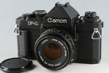 Canon F-1 + FD 50mm F/2 Lens #57416D2