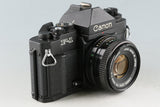 Canon F-1 + FD 50mm F/2 Lens #57416D2