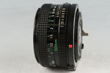 Canon F-1 + FD 50mm F/2 Lens #57416D2