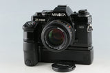 Minolta X-700 + MD 50mm F/1.4 Lens + Motor Drive 1 #57417D3