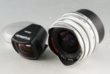 Voigtlander Super Wide-Heliar 15mm F/4.5 ASPH Lens for Leica L39 + View Finder #57419C2