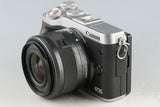 Canon EOS M6 + EF-M 15-45mm F/3.5-6.3 IS STM Lens #57430E2