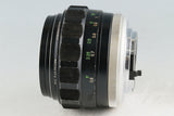 Minolta MC Rokkor-PG 58mm F/1.2 Lens for MD Mount #57452F5