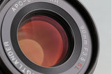 Voigtlander Apo-Lanthar 90mm F/3.5 SL Lens for Pentax K-Mount #57480F4