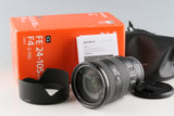 Sony FE 24-105mm F/4 G OSS Lens for E-Mount With Box #57490L2