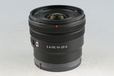 Sony E PZ 10-20mm F/4 G Lens for E-mount With Box #57491L2