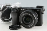 Sony α6000/a6000 + E PZ 16-50mm F/3.5-5.6 OSS Lens #57498E2