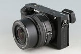 Sony α6000/a6000 + E PZ 16-50mm F/3.5-5.6 OSS Lens #57498E2