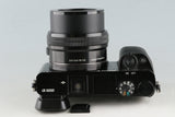 Sony α6000/a6000 + E PZ 16-50mm F/3.5-5.6 OSS Lens #57498E2