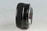 Sony α6000/a6000 + E PZ 16-50mm F/3.5-5.6 OSS Lens #57498E2