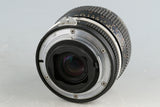 Nikon F2 Photomic DP-1 + Micro-Nikkor 55mm F/3.5 Non-Ai Lens #57526D4