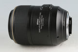 Nikon AF-S Micro Nikkor 105mm F/2.8 G ED N VR Lens #57560E5