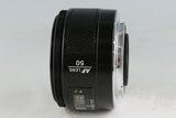 Minolta 50mm F/1.4 Lens for Sony AF #57573G23